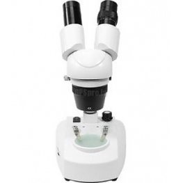 OMEGON StereoView, incident + translucent light, 80x, LED mikroskops