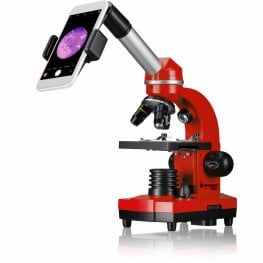 Bresser JUNIOR SEL BIOLUX RED + SET 40X-1600X микроскоп