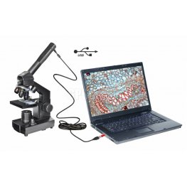 NATIONAL GEOGRAPHIC Комплект микроскопа 40x-1024x USB (включая футляр и окуляр USB) микроскоп