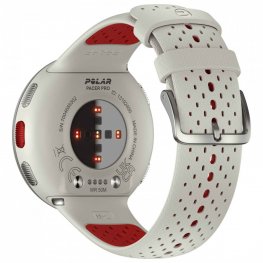 POLAR Pacer PRO White / Red S-L sporta pulkstenis