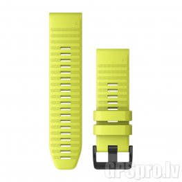 GARMIN Fenix 6X 26mm QuickFit Watch Band, Amp Yellow Silicone