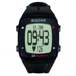 Sigma iD.RUN HR black спортивные часы