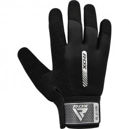 RDX W1 FULL FINGER GYM GLOVES BLACK L перчатки для фитнеса